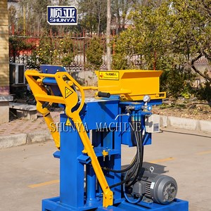 [Hot Item] Shunya Sy2-25 Block Making Machine Supplier Hydraulic Interlocking Brick Making Machine