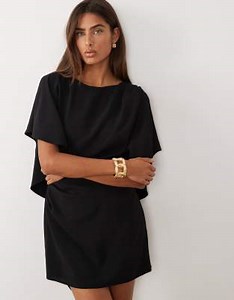 ASOS DESIGN pleated romper with open back in black | ASOS