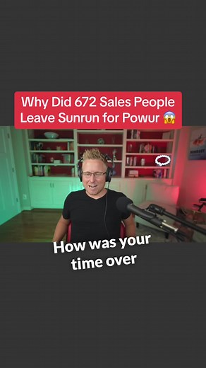 The clues to success: Sunrun's 672 salespeople now at Powur! 😱 This was a podcast episode you cant miss! #solarsalesuncensored #solarsystem #solarsales #sunrunsolar #powur #powursolar