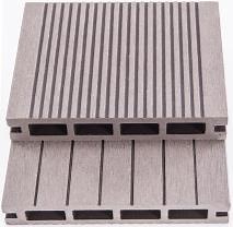 [Hot Item] Splinter-Free High-Friction Low-Maintenance Recycled Plastic Decking WPC Decking 135*23mm Hollow Groove Side