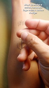 How to make a modern logo name tattoo design #name #logo #cupcutedits #trendingreelsvideo #nameartdesign #lumay #inkart #nameart #tattooideas #logodesigner #tattooart #art #tattoo #tattoodesign | Marjune Lacaza Cagampang | Facebook