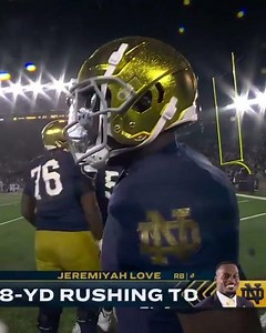 𝗛𝗲𝗶𝘀𝗺𝗮𝗻 𝗧𝗿𝗼𝗽𝗵𝘆 𝗙𝗶𝗻𝗮𝗹𝗶𝘀𝘁 🏆 Jeremiyah Love is a finalist for the 2025 Heisman Trophy