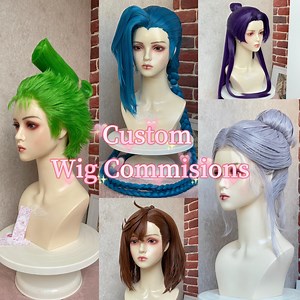 Kundenspezifische gestylte Perücke / Cosplay Perücke ÖFFNEN - Etsy.de