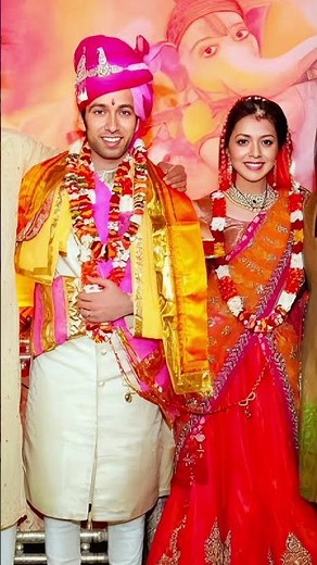 Surbhi Chandna and Nakuul Mehta marriage pics 😍 #married#shorts