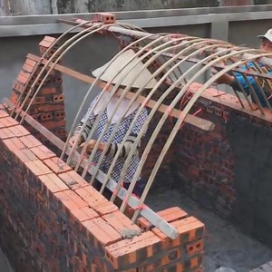 Creative Brick Dome Construction Technique With Great Formwork Structure and Construction Skills Bagian 2 | Wisnu art