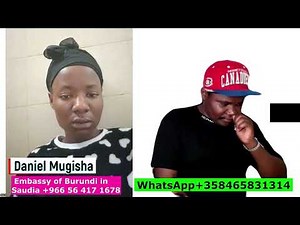 #Saudia_Burundi #NSAVYIMANANA_EMMANUELINE arwariye kuri Office bamusaba 2000Dollars kugira atahanwe