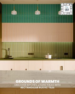 2.6K reactions · 196 shares | Bring home a touch of rustic warmth. With Rectangular Rustic Tiles, your kitchen becomes a story woven in texture, tone, and timeless charm. #sTiles #RusticTiles #KitchenDesign #EarthenElegance #DesignedForLife #WarmInteriors #HomeInspiration #RusticLiving | sTiles by DBL Ceramics | Facebook