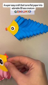 14K views · 642 reactions | These cute 3D paper fish are a quick,...