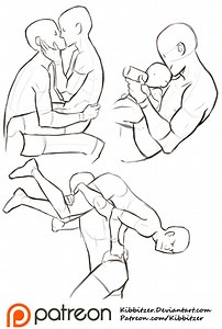 Character Pose Reference Couple