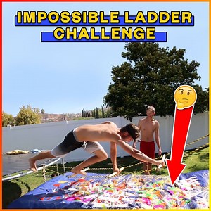 219K views · 1.5K reactions | The IMPOSSIBLE Ladder Challenge!  | Dangie Bros | Facebook