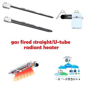 Natural Gas Fired Warehouse Unit Heaters Airts Long Straight Tube Radiant Heater