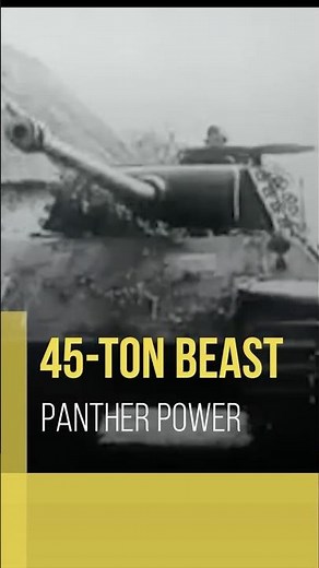 Panther Tank Conquers All Terrains REAL Footage