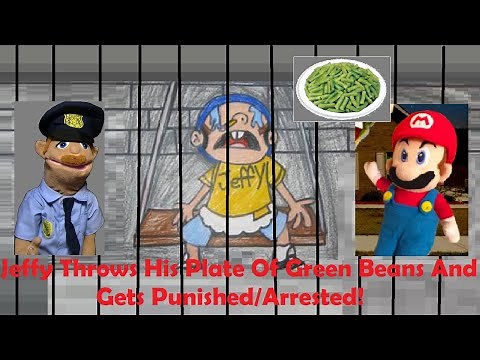 Jeffy Throws His Plate Of Green Beans And Gets Punished/Arrested!