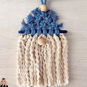 67K views · 820 reactions | DIY macrame gnome #fbreelsfypシ゚viralシ #video | Home Decoration | Facebook