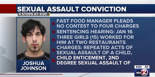 Former fast-food manager found guilty of assaulting underage workers