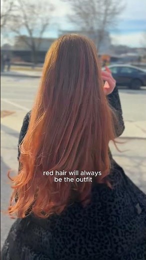 Red hair = the ultimate accessory. 👩‍🦰👨‍🦰❤️ #redhair #redhead