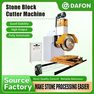 [Hot Item] Automatic Granite Marble Block Cutter – Single Arm Bridge Type Stone Cutting Machine by Dafon