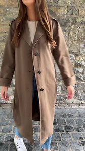 11 reactions | It is officially Trenchcoat season 痢 Check out our Line trench in 3 colours on Alanna  Available in beige, black & mocha ☕️ https://cornucopia.fashion/?s=Onlline | cornucopia | Facebook