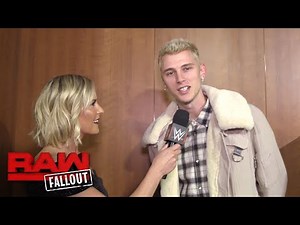 Machine Gun Kelly is ready for WWE Tribute to the Troops: Raw Fallout, Dec. 4, 2017