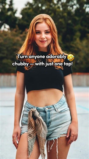 Dare to try the Fat Filter? 🍔😂 Upload a photo and see your chubby-cute transformation! | AI Mirror