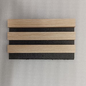 [Hot Item] MDF Wall Decor Sheet Acoustic Soundproof Wood Slat 3D Board Panel