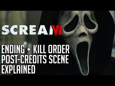Scream 6 Ending and Who Dies | Post-Credit Scene Explained | Spoilers