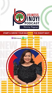 Want to enjoy the benefits of the Barangay Micro Business Enterprise (BMBE) program? Learn the steps to be eligible and why registering your online business is crucial. LISTEN TO THE FULL PODCAST EPISODE 👇 Apple - https://apple.co/3f4YkFI Spotify - https://spoti.fi/3S1qdgh Don't forget to subscribe to the podcast! Thank you Business Builders! #BusinessPinoy #PodcastPH #BusinessPodcasts #PinoyPodcast #Podcast #MommyNegosyo #BusinessMom | Mommy Negosyo