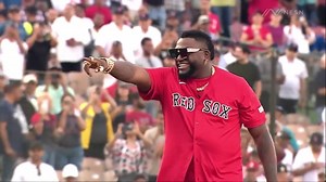 16 reactions | Love this! ⚾️ David Ortiz and Pedro Martinez together on the field. They were on hand to toss out the first pitch at the Dominican Republic Series! | Hot Radio Maine | Facebook