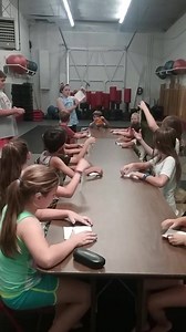 Jersey leading the group with origami. | Japan Karate-Do Federation | Facebook