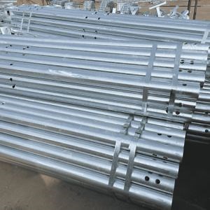 [Hot Item] Galvanized Metal Round Newel Post for Highway Guardrail