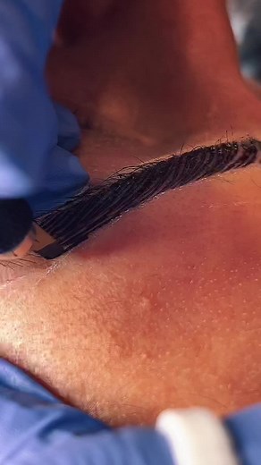 #satisfying #microblading #hairstrokes #ibrowlondon