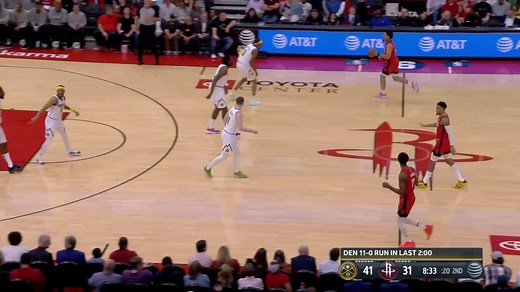 Kenyon Martin Jr. throws down the 2-handed jam