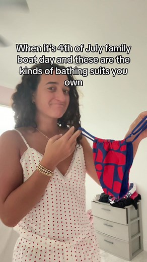 Only owning thong bikinis….good thing i got a cute booty! No im kidding sos 😅 #4thofjuly #bikinilover #girlprobs