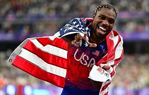 Noah Lyles Nail Paint Designs: Exploring Olympic Champion's unique styles from Paris Olympics 2024