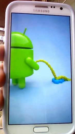 Android Pee On Apple Boot Animation Samsung galaxy | #shorts #android #apple #bootanimation #pee
