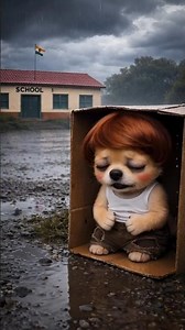 Story of a poor Homeless Puppy 🥺🐕#sadpuppystory #sadpuppystory #dogstoryhindi #aidogstory #aivideos