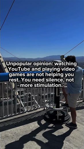 Silence over stimulation 👊 #masculinity #selfimprovement