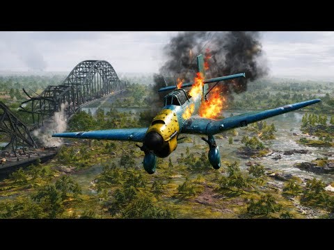 Few players can play like this in Battlefield V from a plane