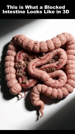This is What a Blocked Intestine Looks Like in 3D