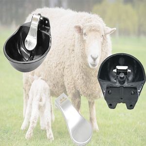 [Hot Item] Cast Iron Water Bowl for Cow Horse Enamelled Surface 304 Stainless Blade Tongue