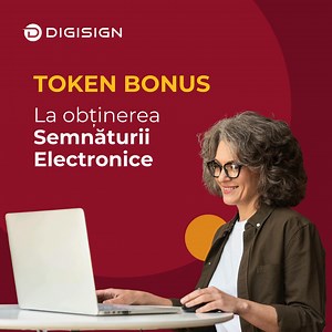 🔰 Alege Semnătura Electronică DigiSign și beneficiază de oferta ⚡ Token Bonus ⚡ indiferent cum alegi să o obții. Token Bonus la: 📍 Obținere Online prin Identificare Video 📍 Obținere cu Prezență Fizică prin partenerii locali Beneficii ✅ Valabilitate semnătură - 1, 2 și 3 ani ✅ Reînnoire Online ✅ Simplu, rapid și cu consum minim de resurse Obține Semnătura Electronică și primești Token Bonus! ➡️ https://bit.ly/4lE5aPn | Semnatura Electronica DigiSign