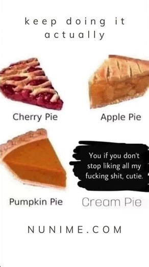 #CreamPie #PieMemes #CreamPieChallenge #CherryPie #ApplePie #PumpkinPie