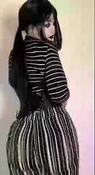 Sexy ass thicc goth emo cosplay girl twerking 😩💦 pt 2 (TRY NOT TO BUST)