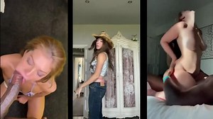 Split screen BBC blowjob Tik Tok