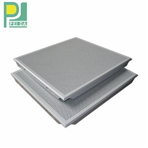 [Hot Item] Recessed Commercial Mini Slim Painted Roof Ceiling Aluminum Perforated Plate