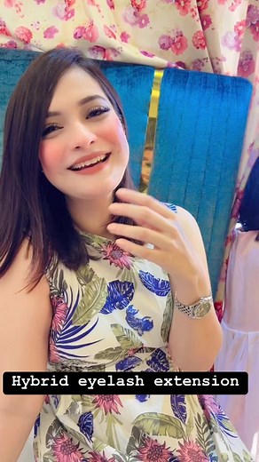 Hybrid eyelash extension #eyelashextensions #hybridlashextensions #eyelashextensiondhaka #EyelashExtensionNearMe #volumelashextensions #volumelashes | Beauty Clinic By HAPPY