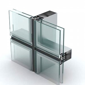 [Hot Item] Kdsbuiling Modern Tempered Double Glass Soundproof Hidden Frame Aluminium Curtain Wall
