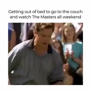 When moving from your bed to the couch is your biggest accomplishment this weekend 藍 #themasters #repost @shootermcgavin | Freeze Sleeve | Facebook
