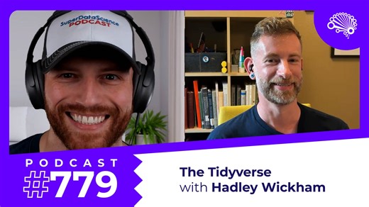 Hadley Wickham talks to Jon Krohn about Posit’s rebrand, Tidyverse and why it needs to be in every data scientist’s toolkit, and why getting your hands dirty with open-source projects can be so lucrative for your career. Watch the full episode: https://bit.ly/sds779 Thank you to Intel and Hewlett Packard Enterprise for supporting this episode of SuperDataScience, enabling the show to be freely available on all major podcasting platforms and on YouTube. #datascience #tidyverse #rprogramming | Sup