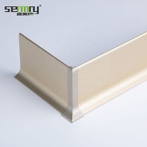[Hot Item] Aluminium Skirting Profiles Baseboard Waterproof Baseboard in Stock